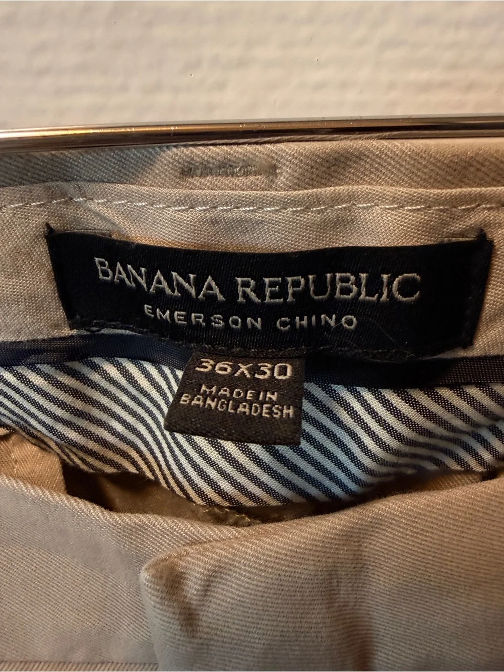 Banana Republic Emerson Men's Chinos - Khaki Tan